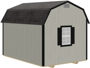 10x14  Lofted Barn Max	 - View 3