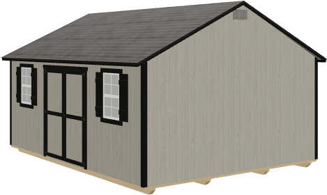 16x20 Garden Shed Max	
