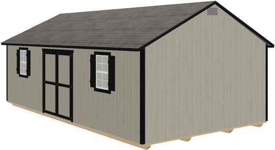 16x28 Garden Shed Max	