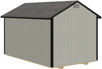 10x16 Garden Shed Max	 - View 2