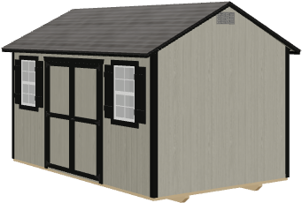 10x16 Garden Shed Max	