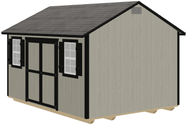 12x16 Garden Shed Max	