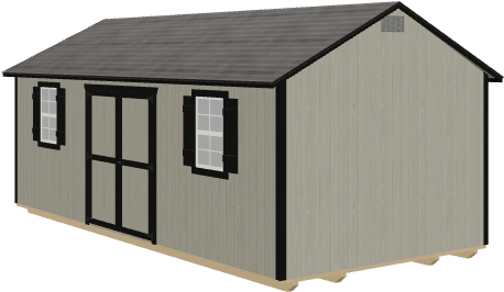12x24 Garden Shed Max	