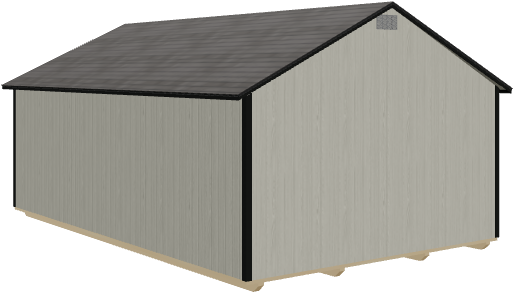 16x24 Garden Shed Max	 - View 2