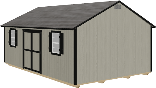 16x24 Garden Shed Max	
