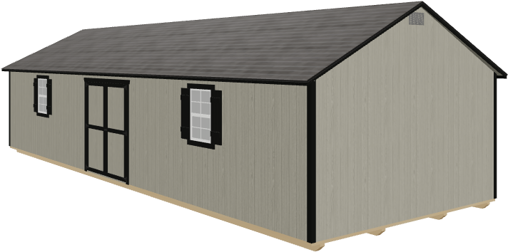 16x40 Garden Shed Max	