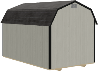 10x16  Lofted Barn Max	 - View 2