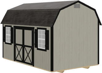 10x16  Lofted Barn Max	