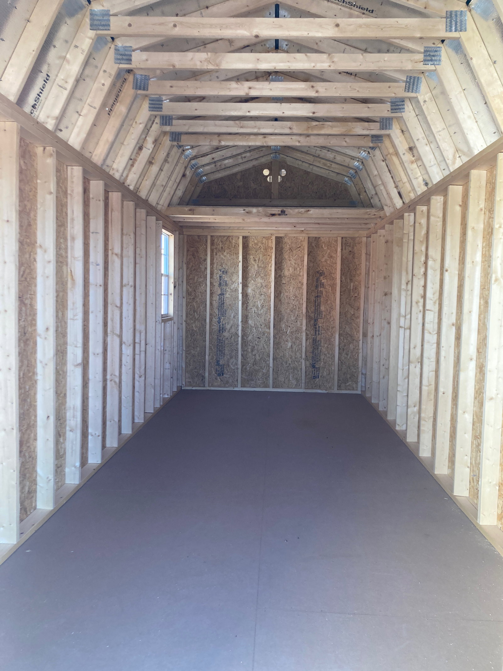 8x20x7 Western Barn - View 3