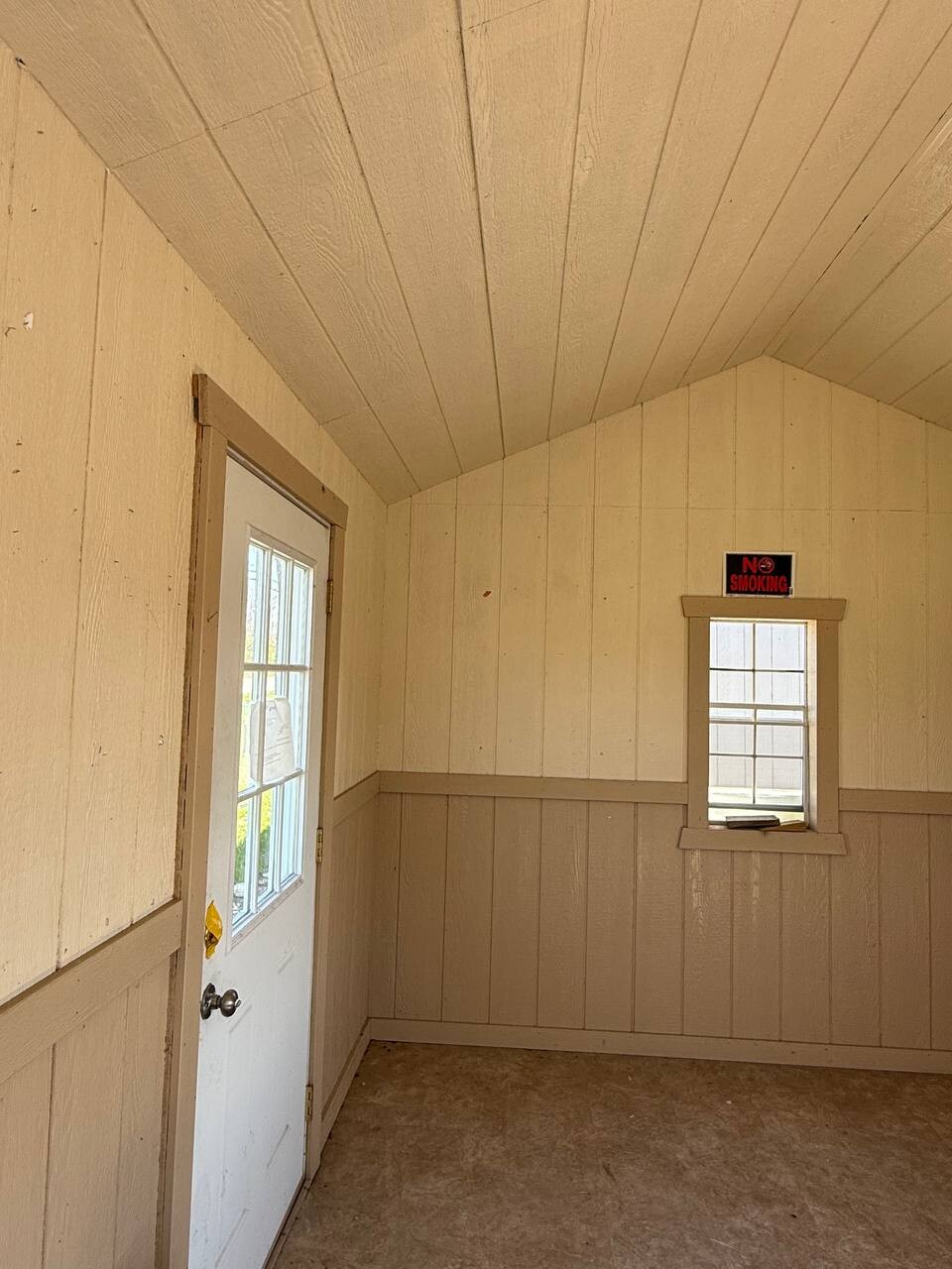 12x20 Vinyl Deluxe Gable Cottage - View 5