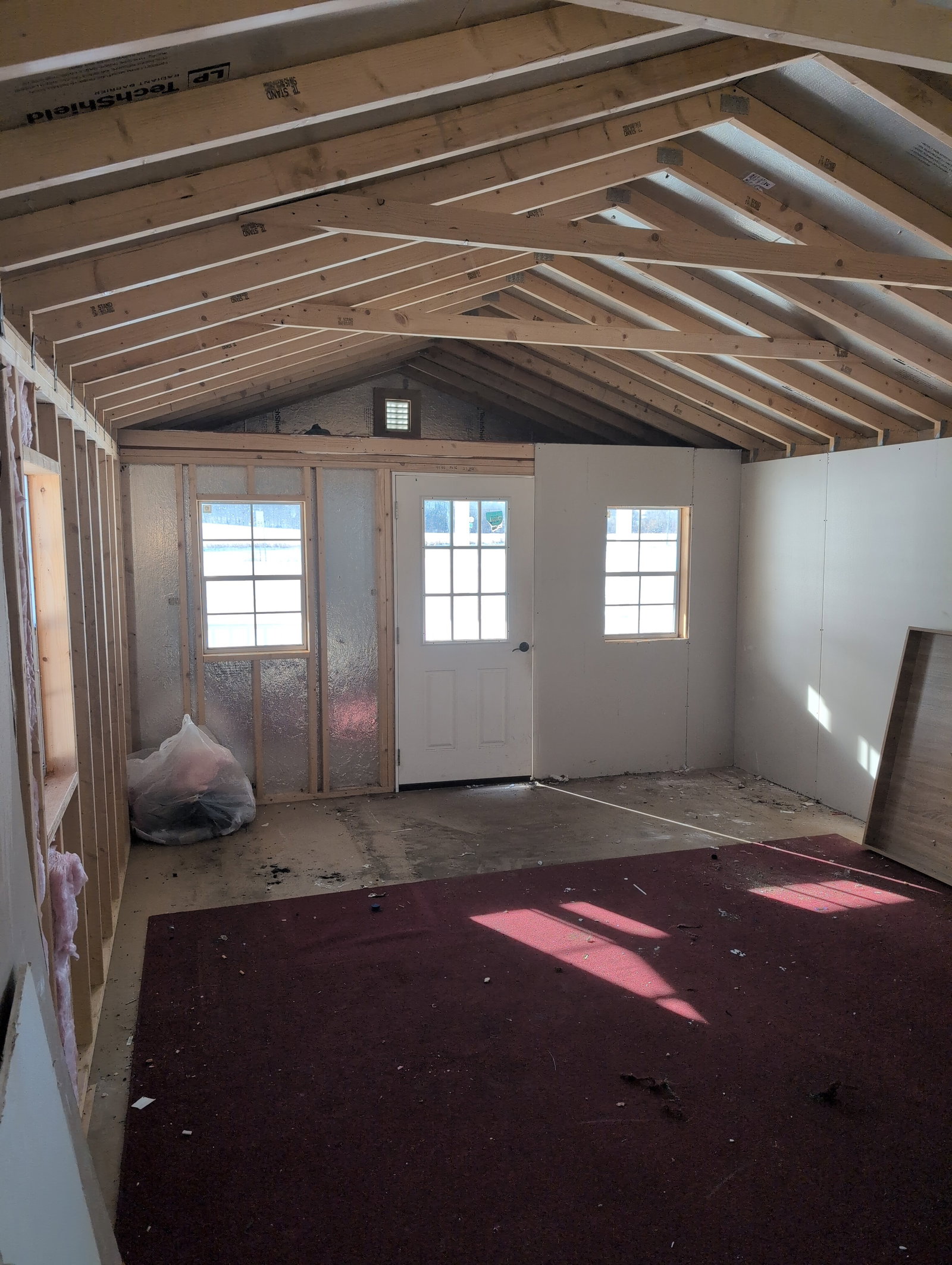 USED: 14x36 Vinyl Deluxe Gable Cottage - View 2