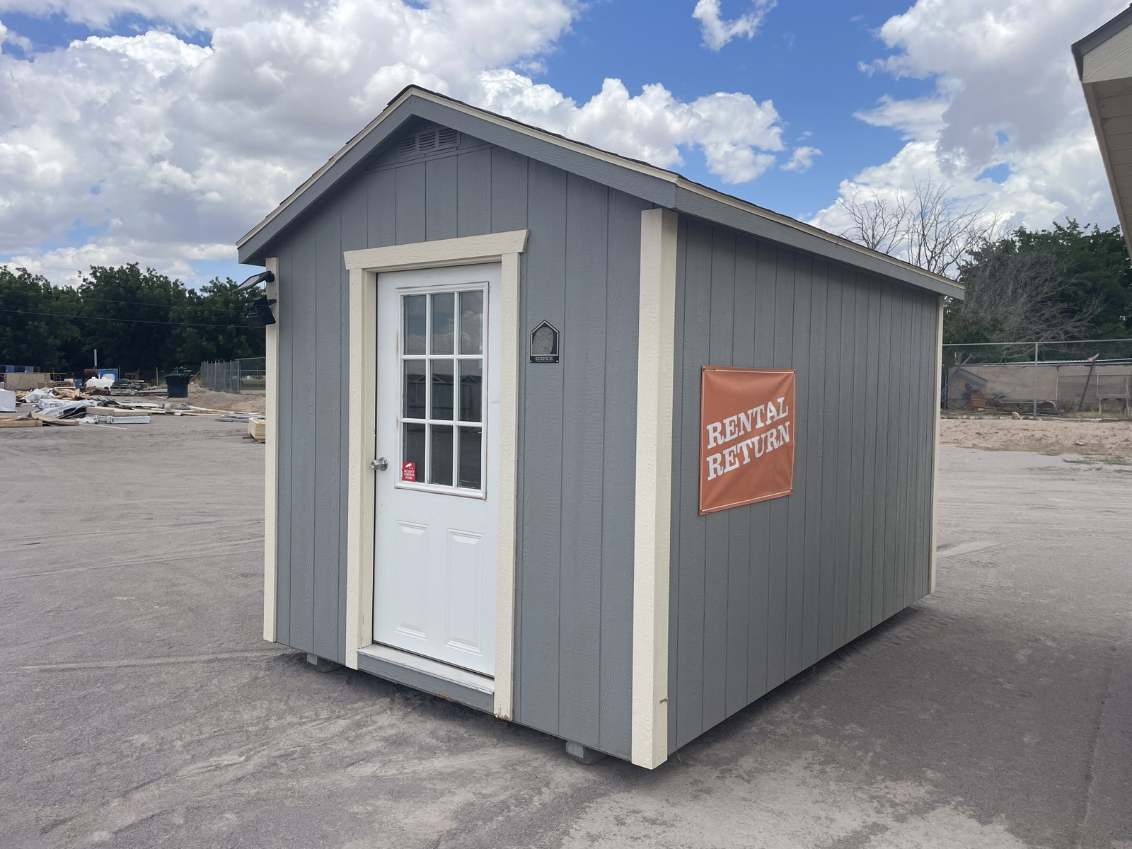 USED: 8x12x7 Garden Shed