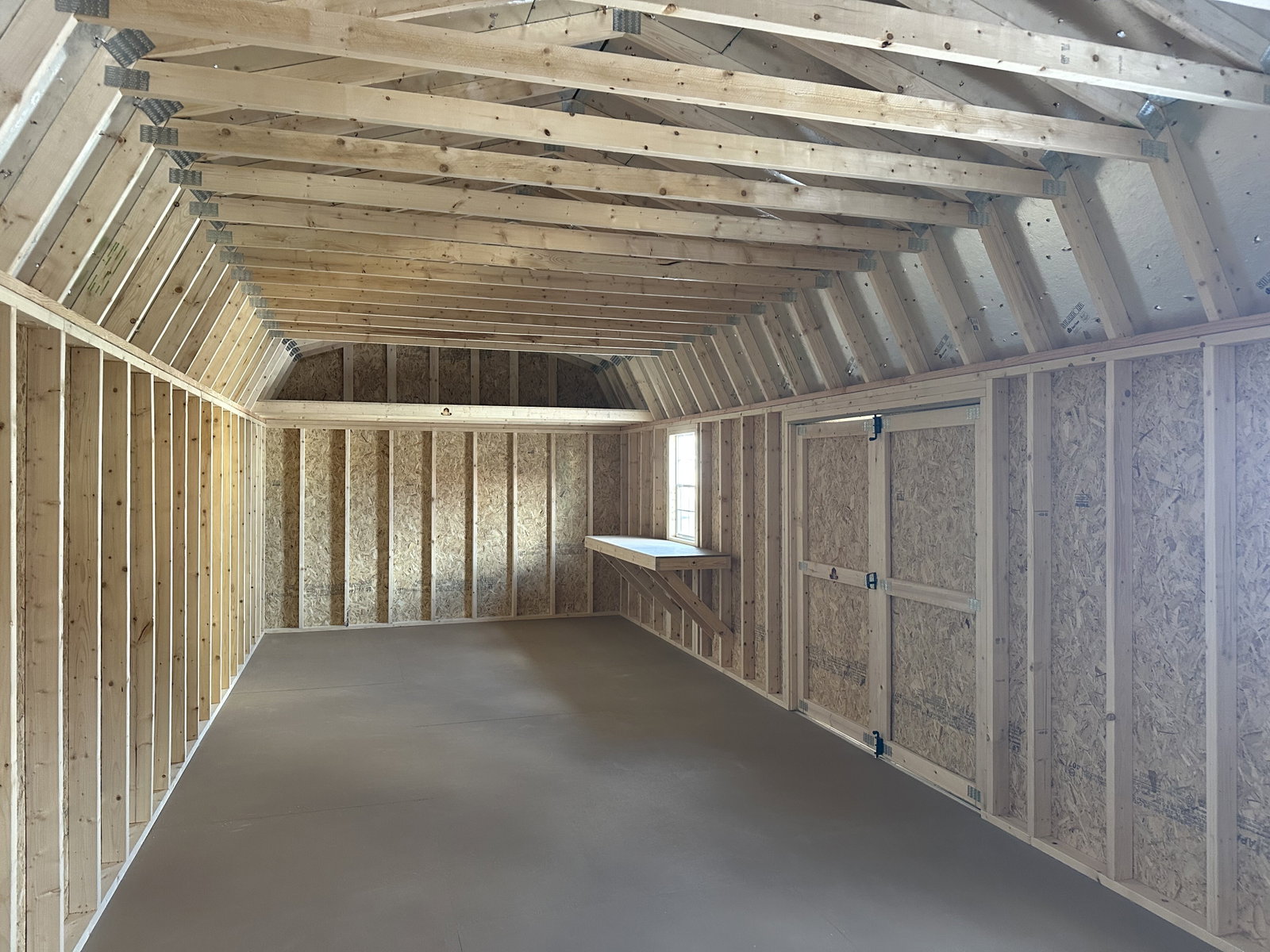 12x32x7 Western Barn - View 2