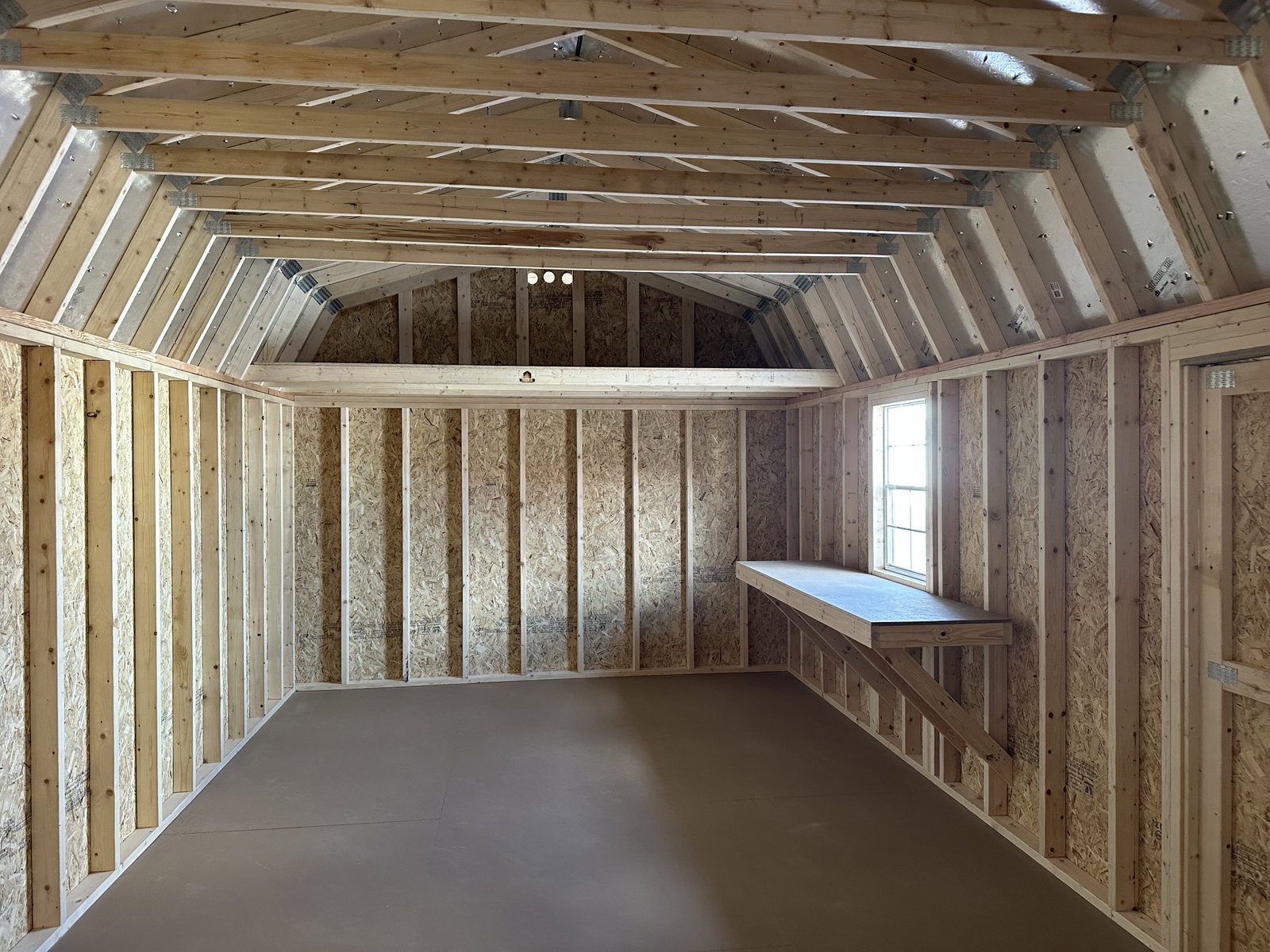 12x32x7 Western Barn - View 6