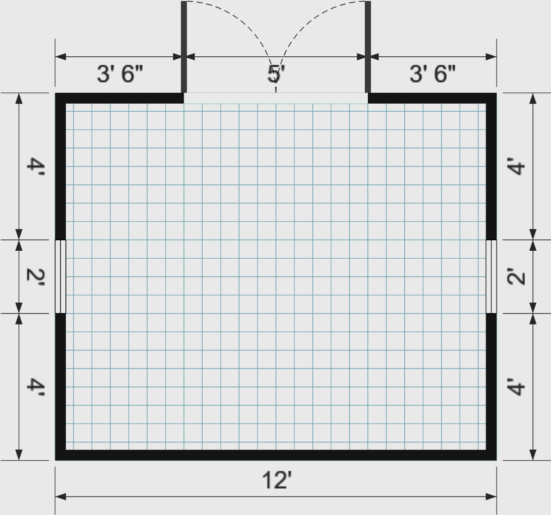 USED: 10x12x7 Garden Shed - View 10