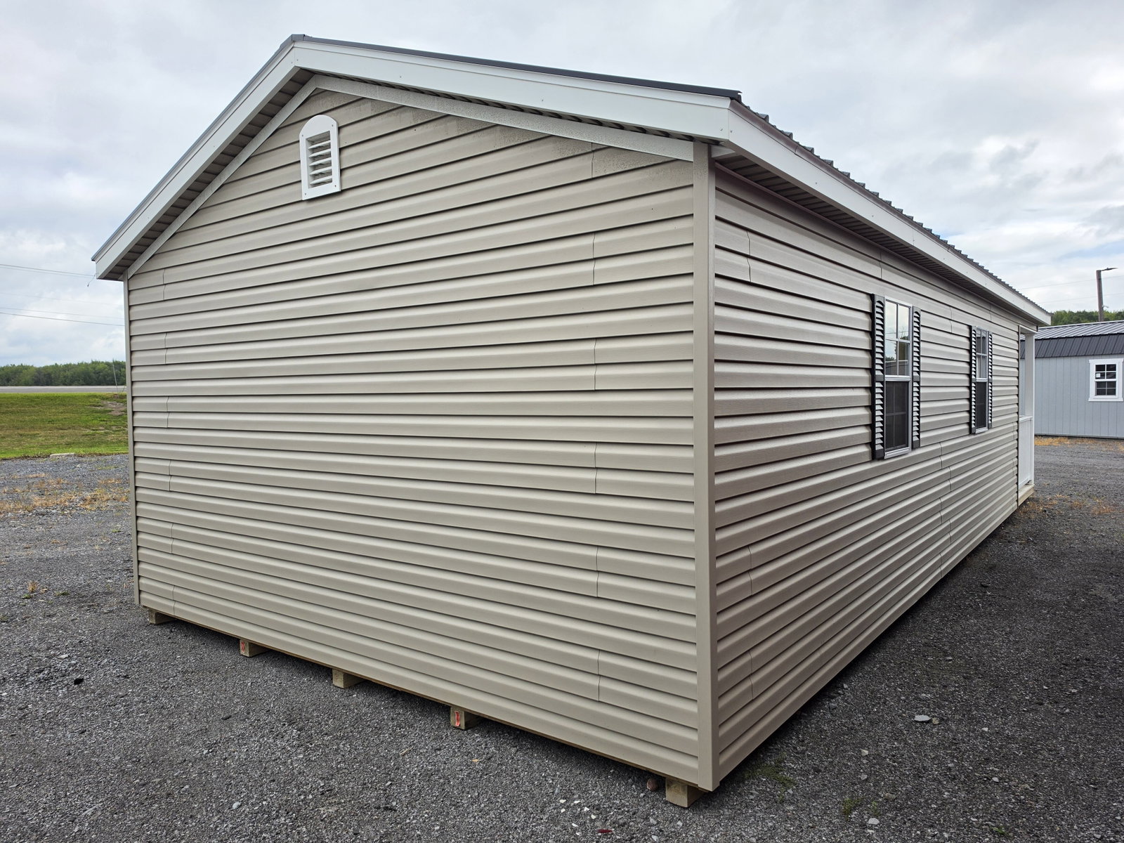 14x32 Vinyl Deluxe Gable Cottage - View 6