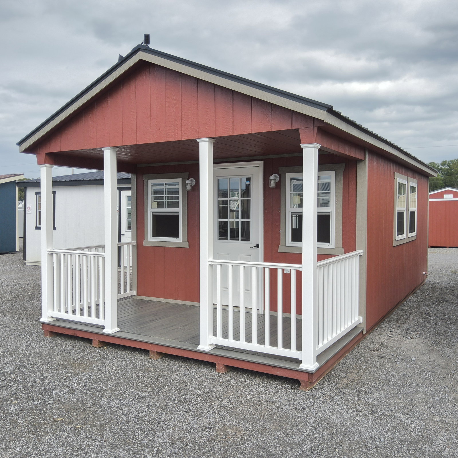 12x24 Deluxe Gable Cottage 