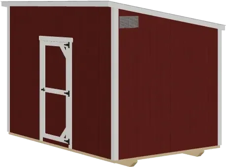8x12x7 Backyard Leanto - View 2