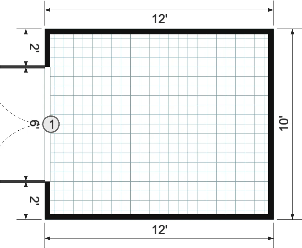 10x12 Gable Shed - View 3