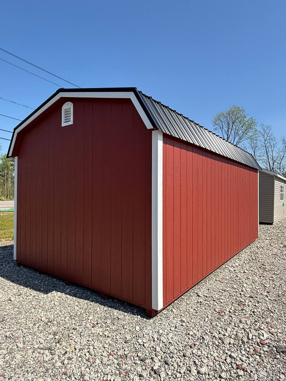 12x20 Deluxe Gambrel Loft Barn - View 3