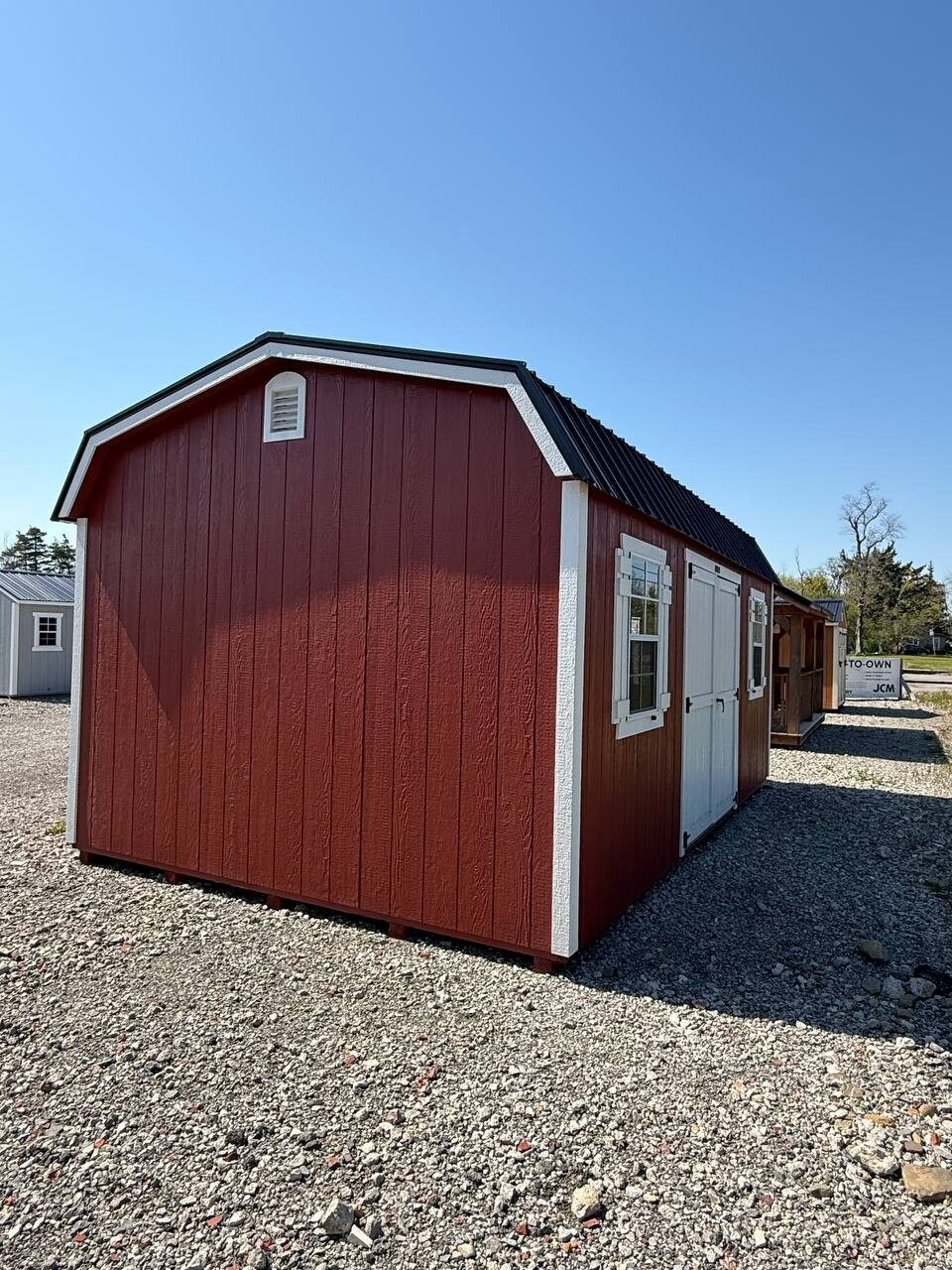 12x20 Deluxe Gambrel Loft Barn - View 4