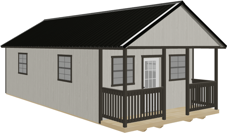 16x32 New England Cabin