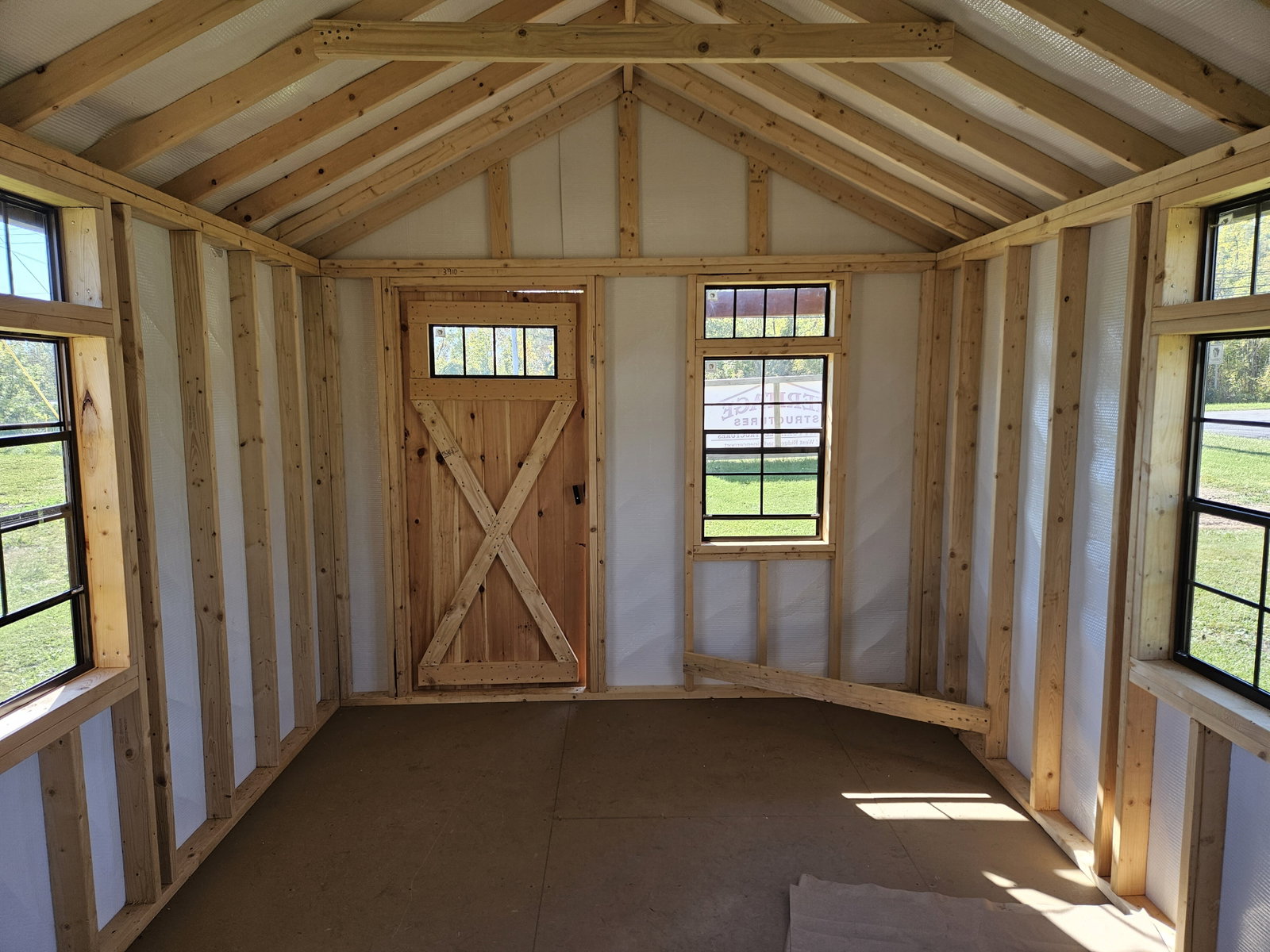 10x20x7 Deluxe Gable Cottage - View 2