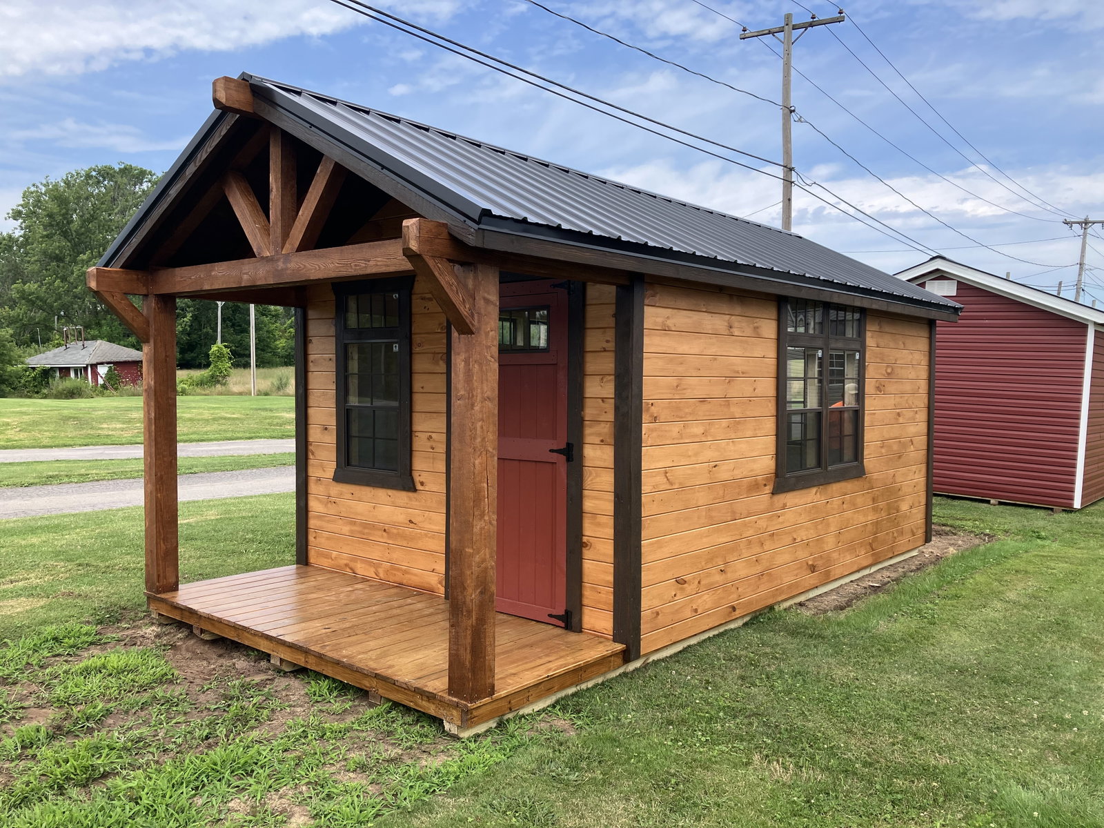 10x20x7 Deluxe Gable Cottage 