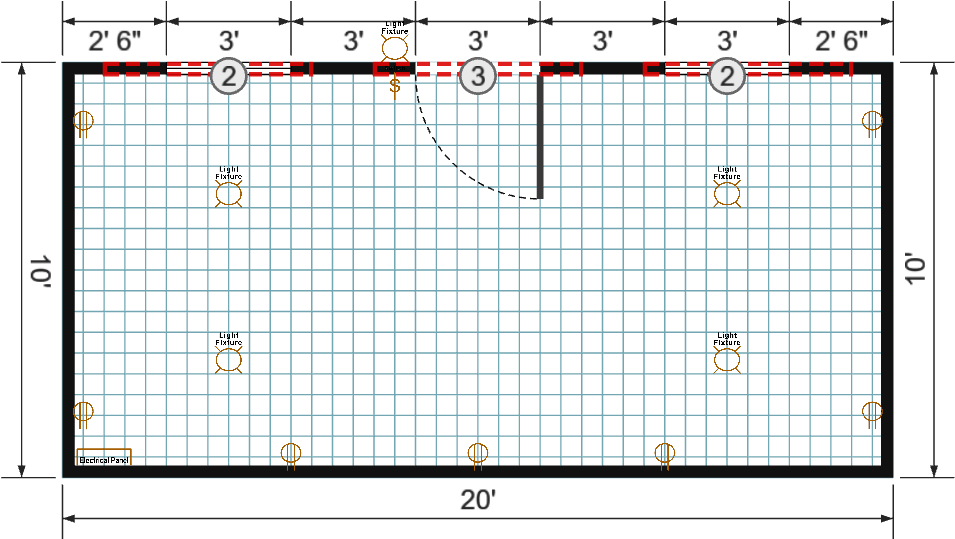 10x20 Single Slope - View 2