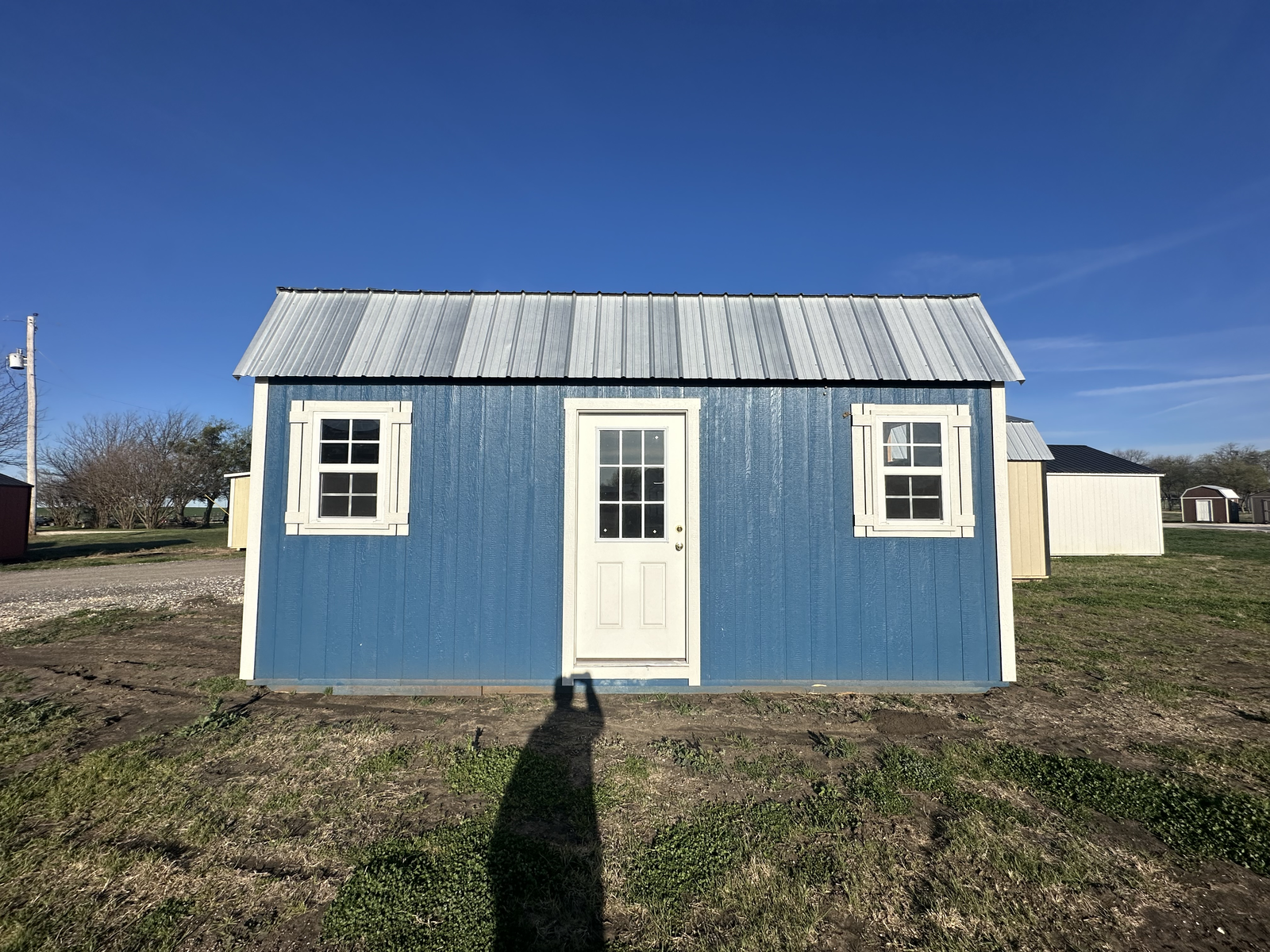 Used 16x20 lofted barn from Eagle Ridge Barn Builders