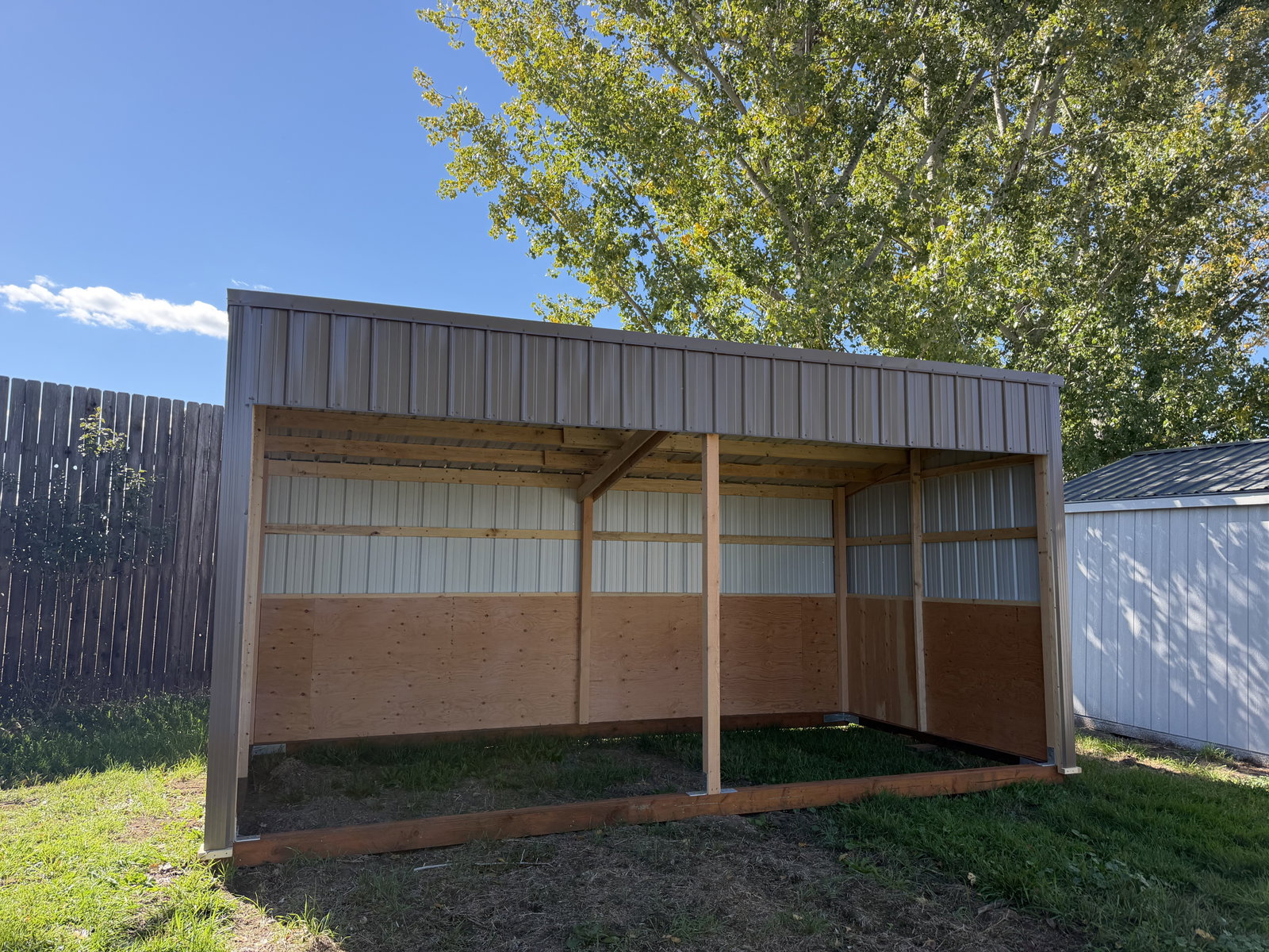 10x20 Animal Shelter
