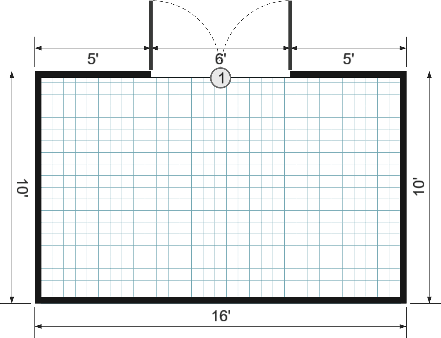 10x20 Single Slope - View 4