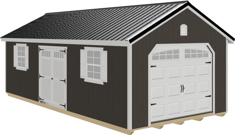 14' x 28' 14x28 Deluxe Gable Garage for sale in Scipio Center, NY