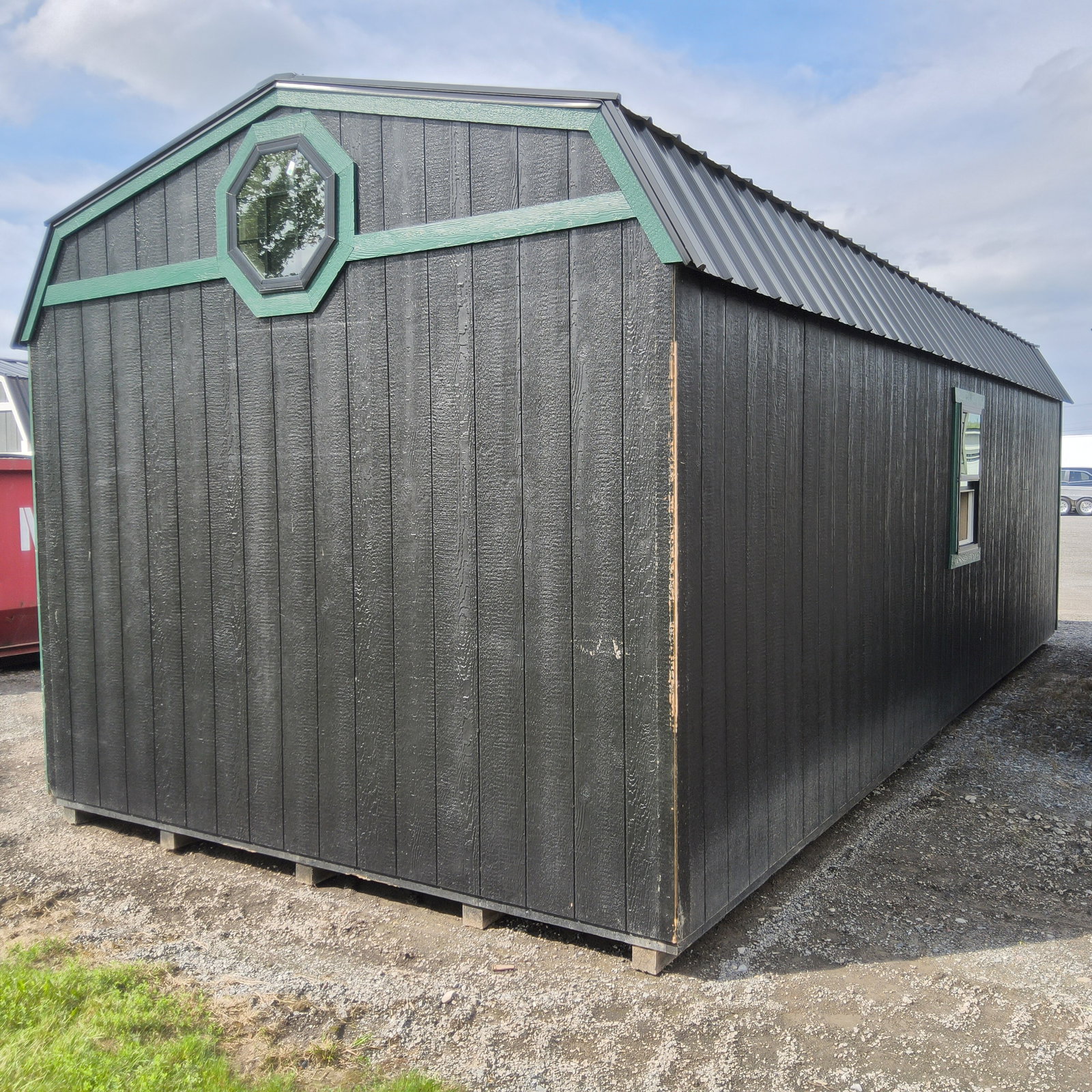 USED: 12x28 New England Dutch Barn - View 7