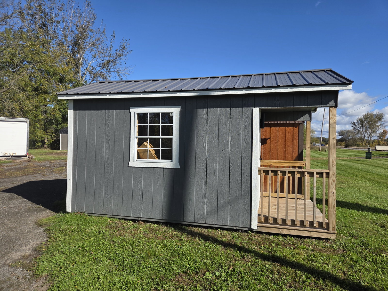 USED: 8x16 Deluxe Gable Cottage - View 3