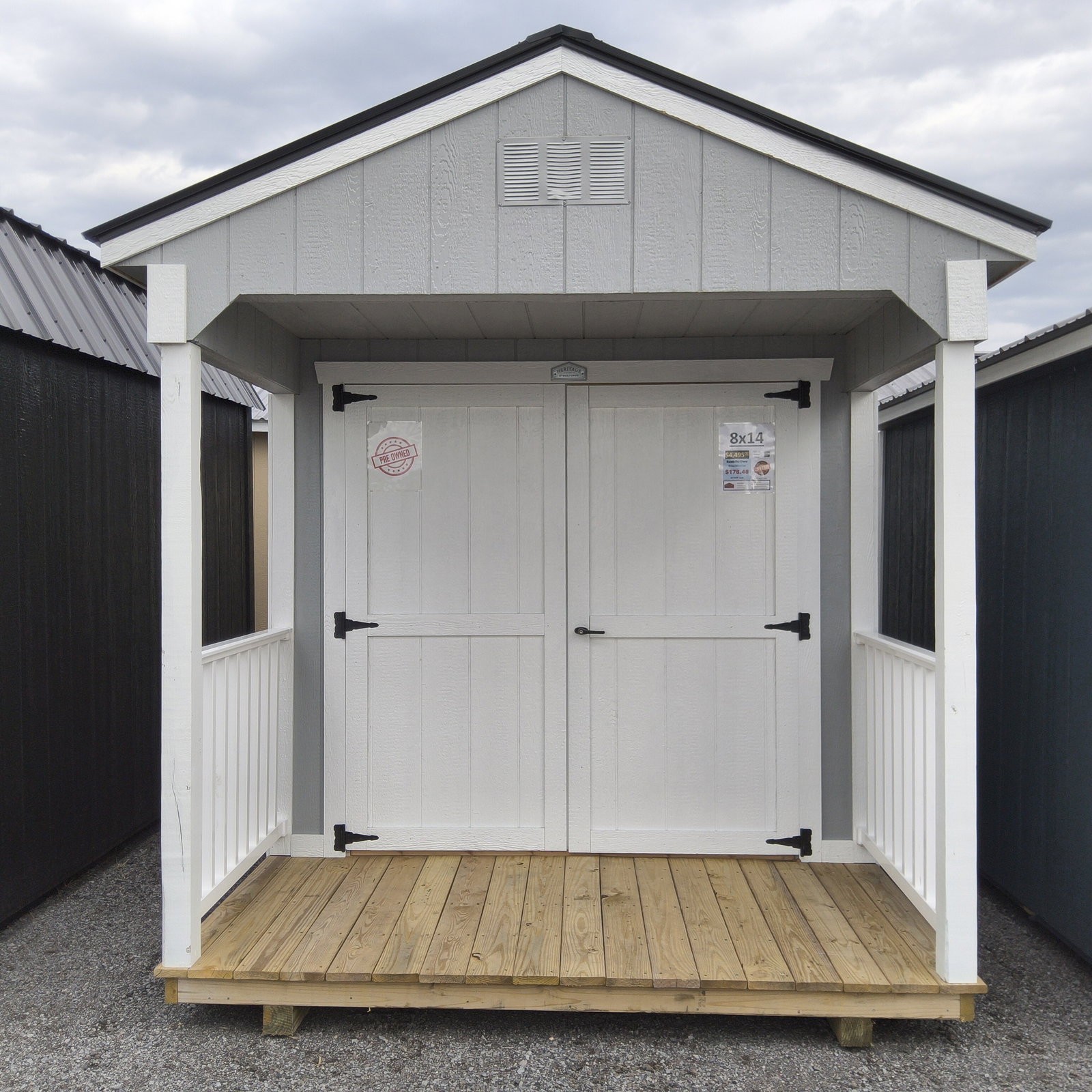USED: 8x14 Cape Cod Cottage