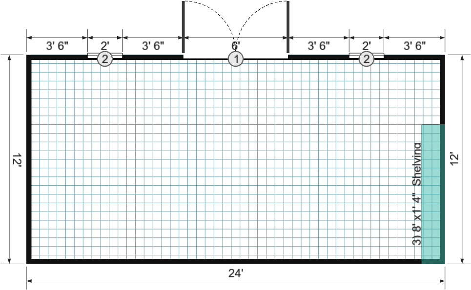 12x24 Garden Shed Max	 - View 6