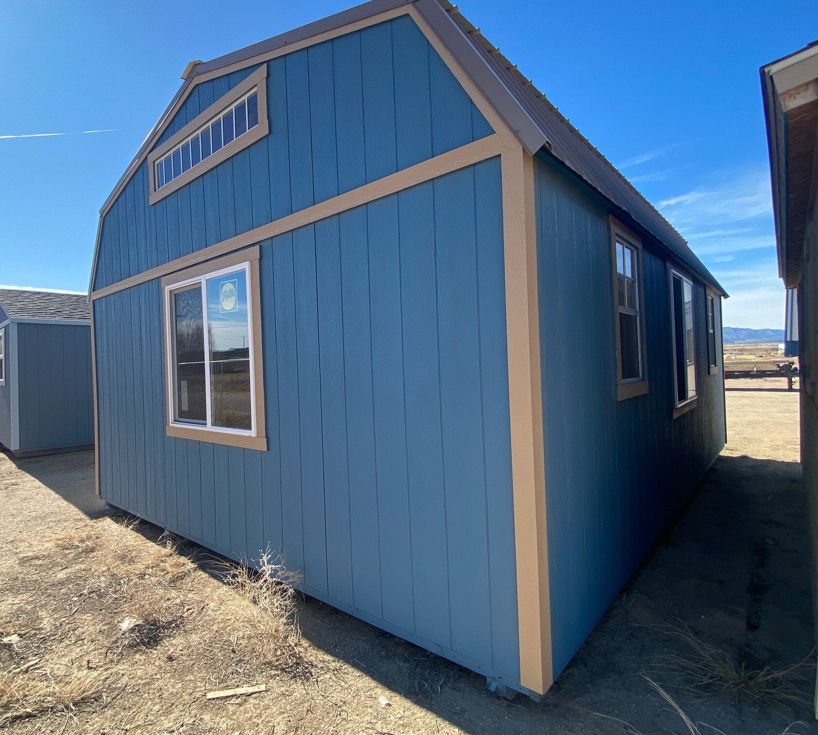 16x24 Side Loft Barn - View 2