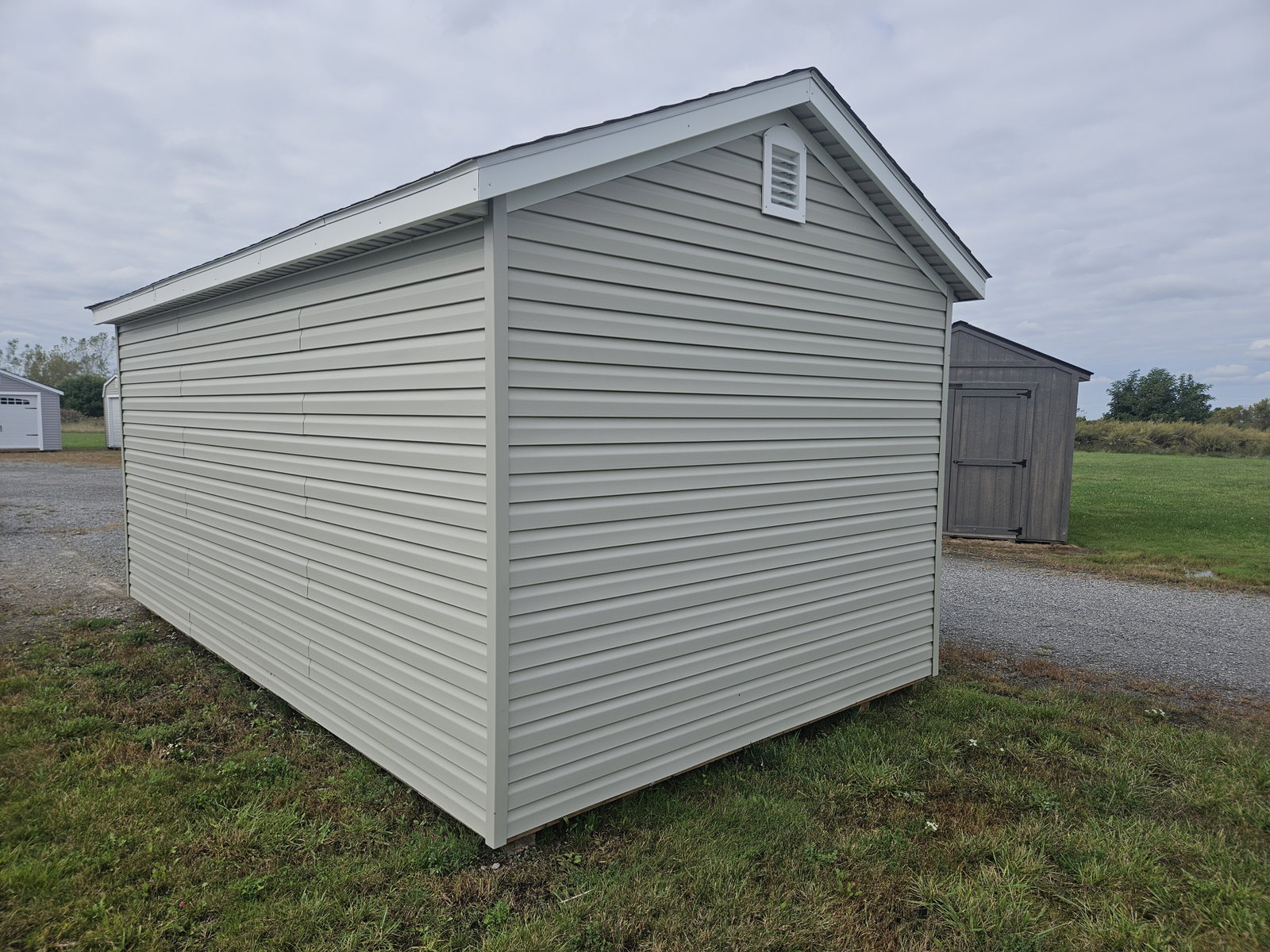 10x18 Vinyl Deluxe Gable Cottage - View 3