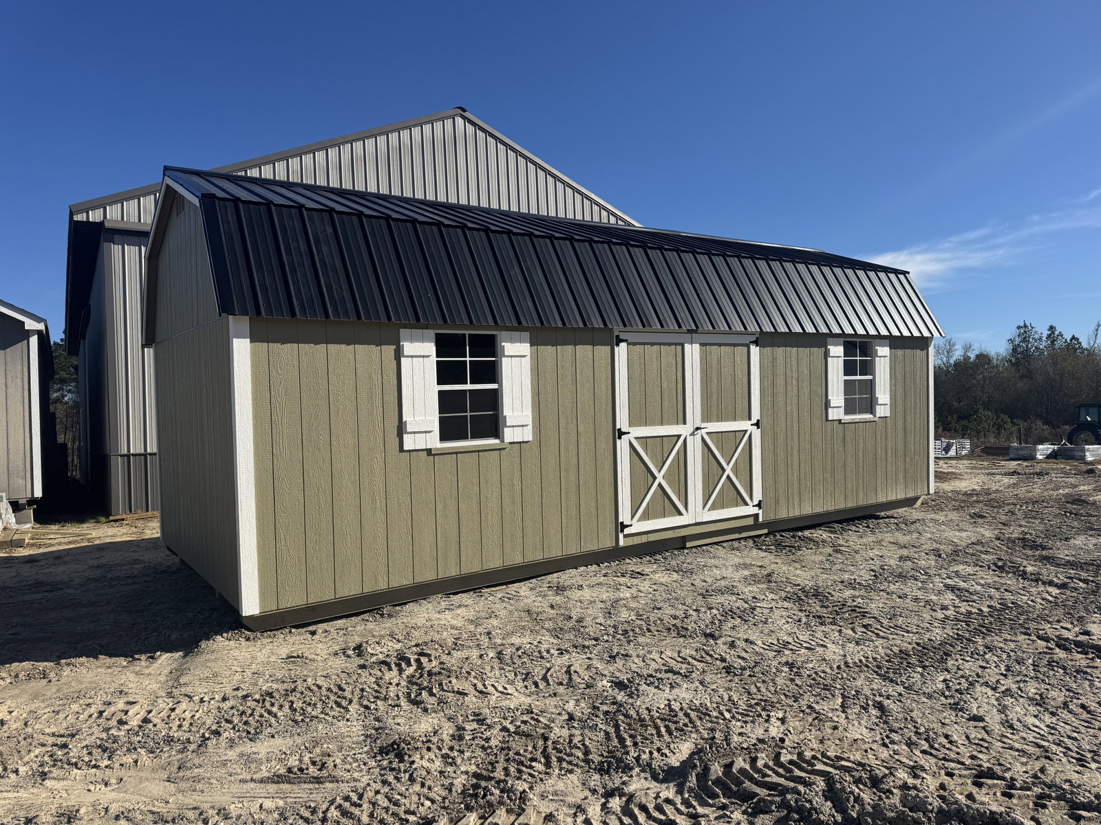 12x28x6 Lofted Barn Max - View 2