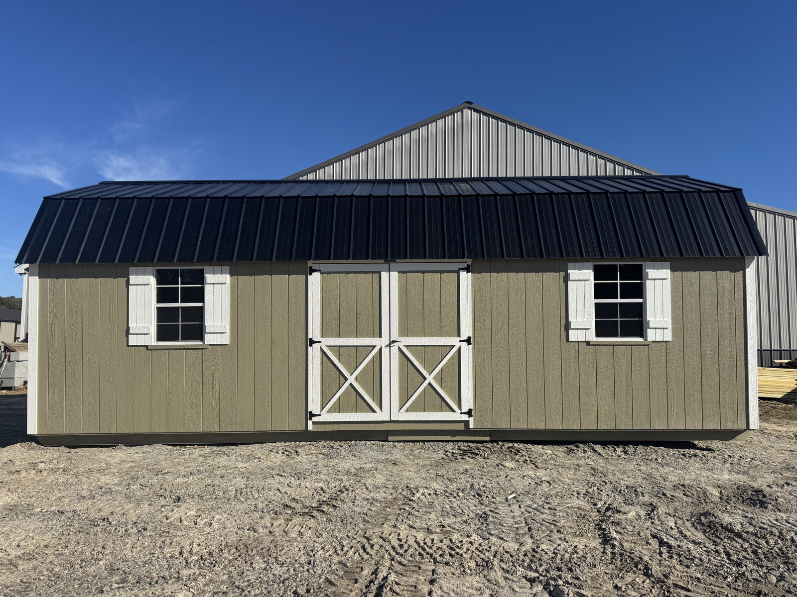 12x28x6 Lofted Barn Max - View 3