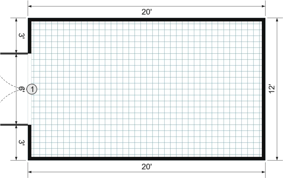 USED: 12x20 Utility Shed - View 8