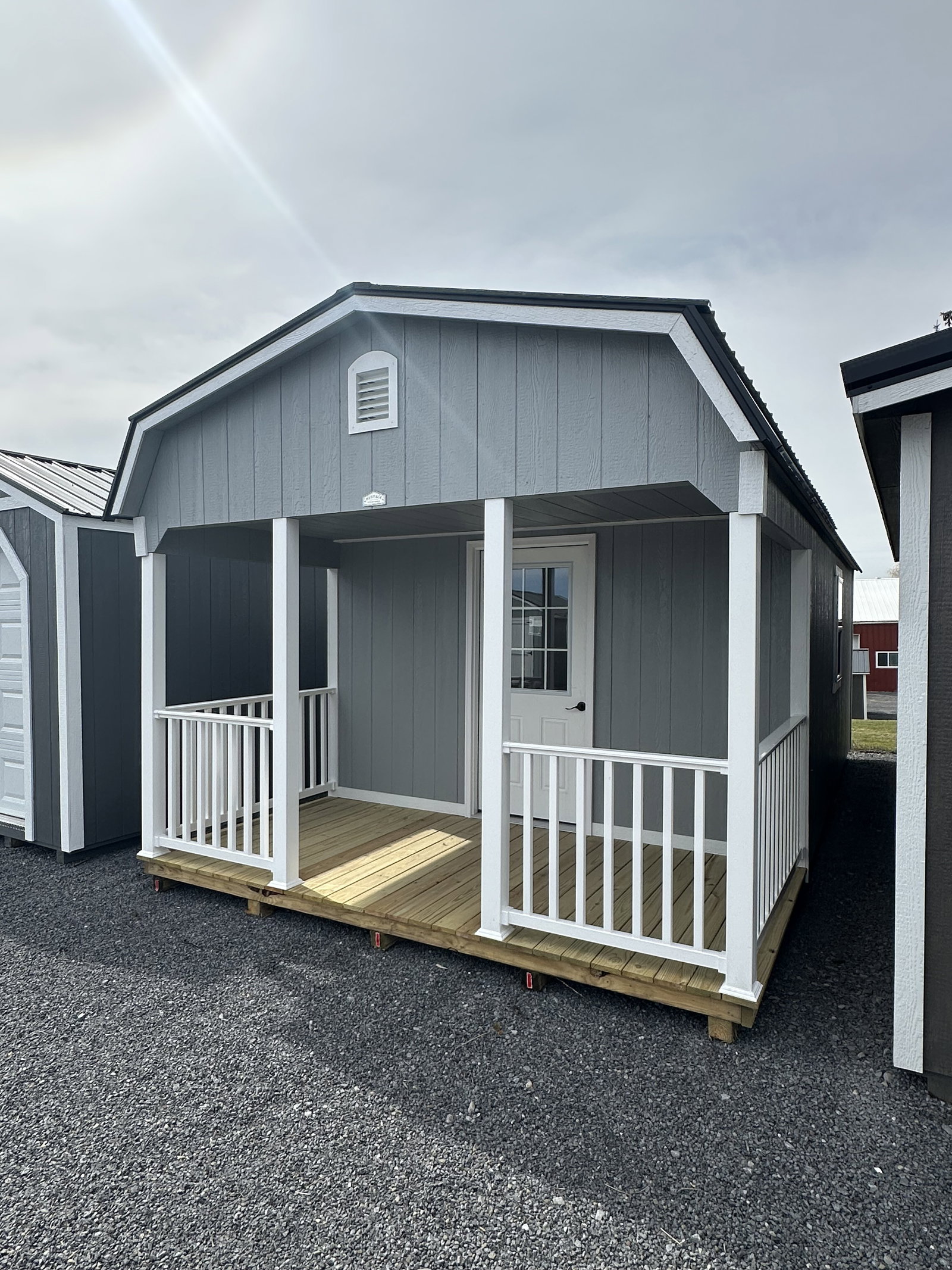 12x24 Deluxe Gambrel Loft Barn