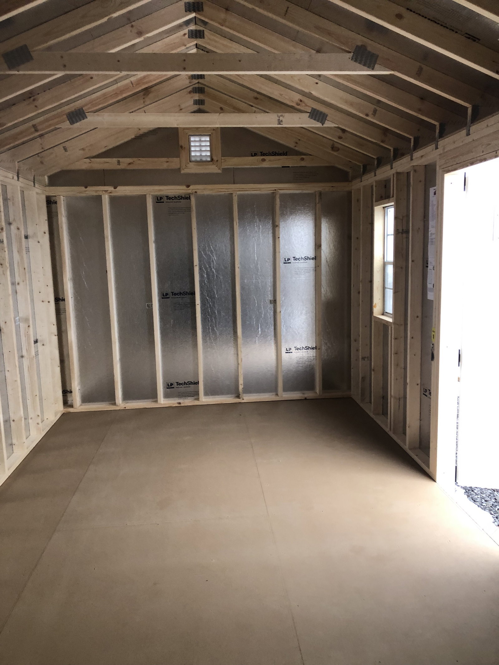 10x20 Vinyl Deluxe Gable Cottage - View 4