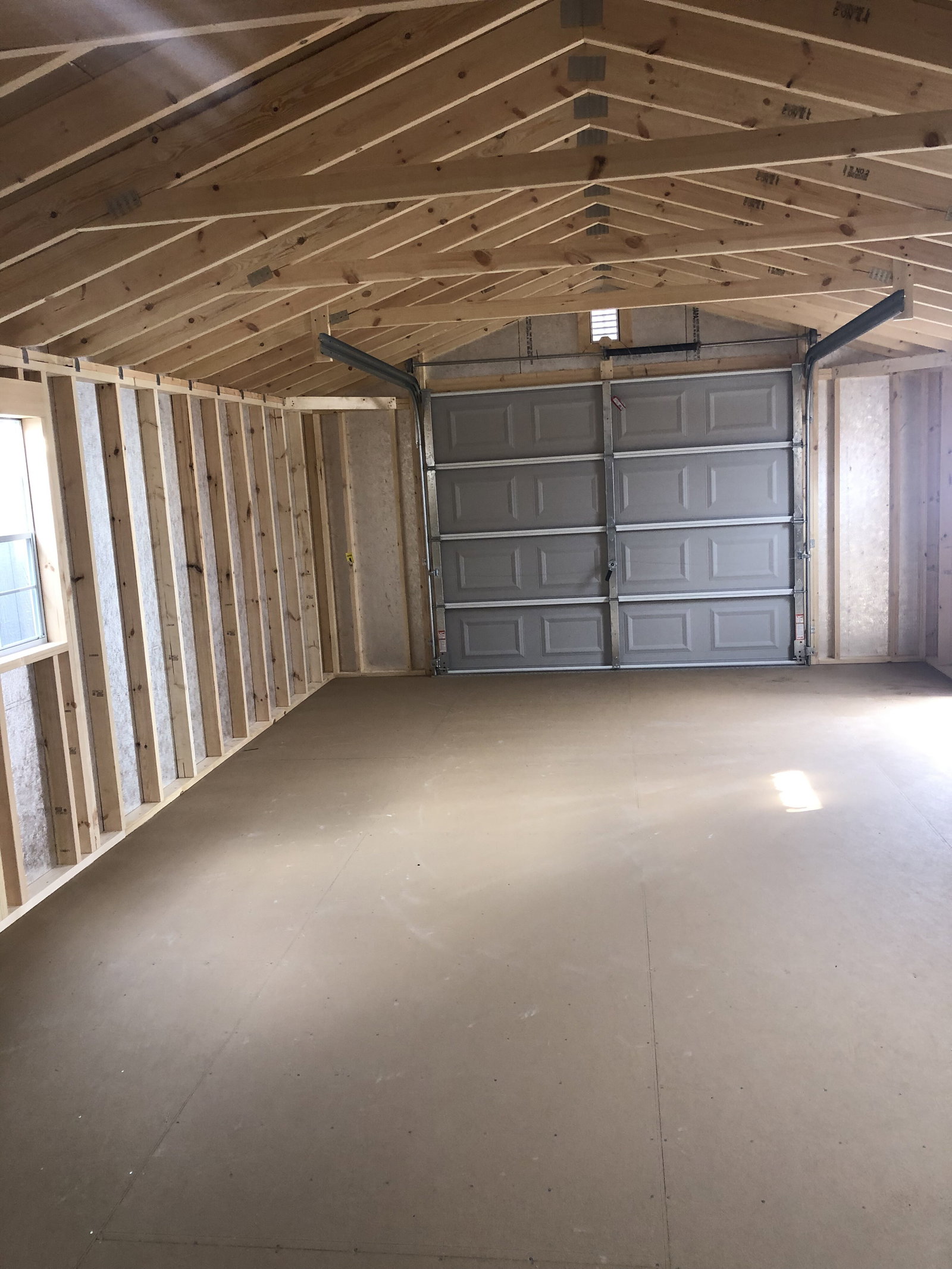 16x28 Deluxe Gable Garage - View 3