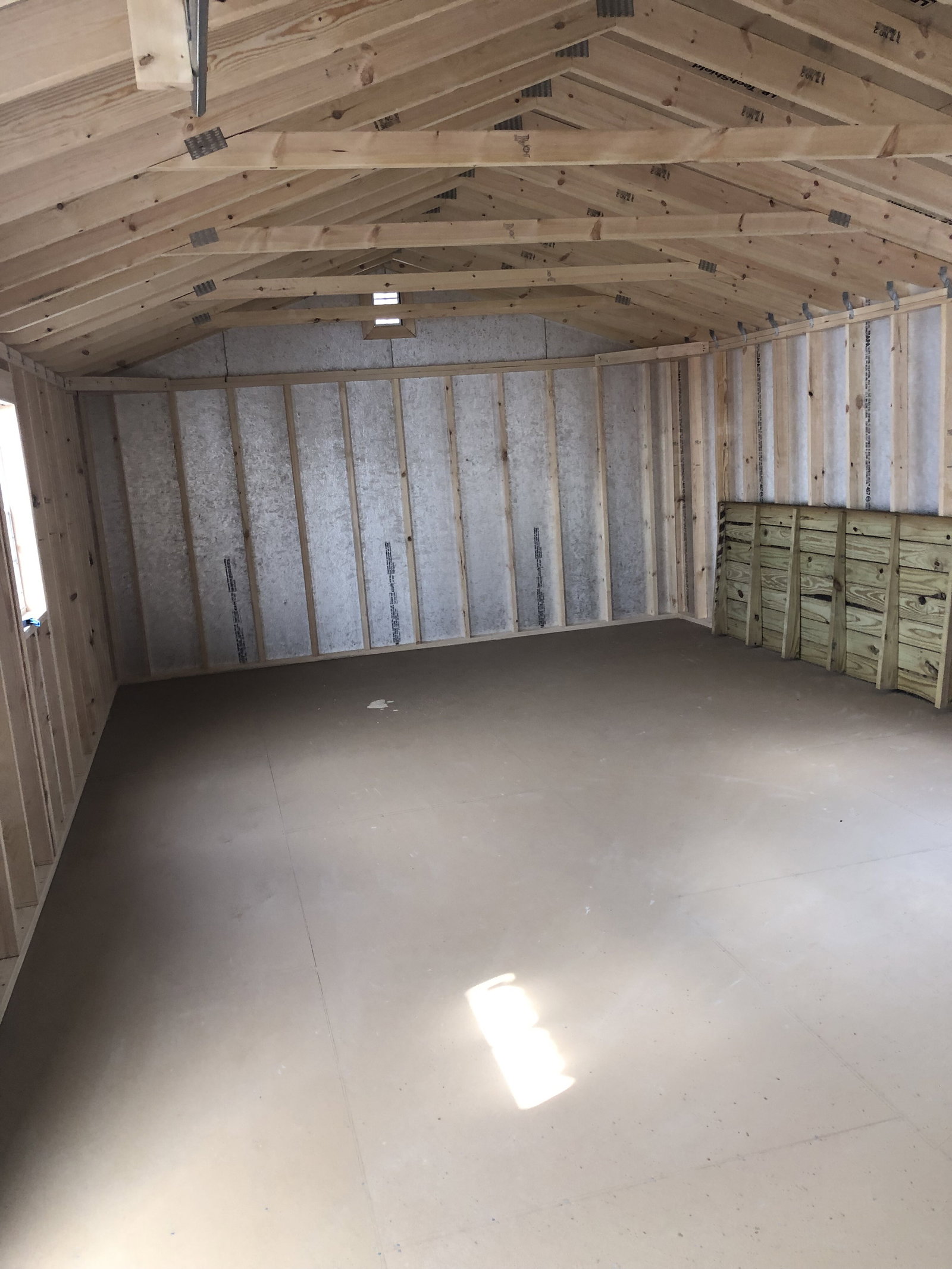 16x28 Deluxe Gable Garage - View 4