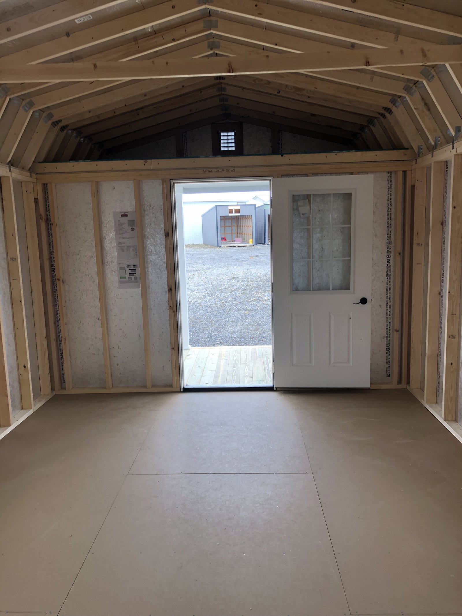 12x24 Deluxe Gambrel Loft Barn - View 4