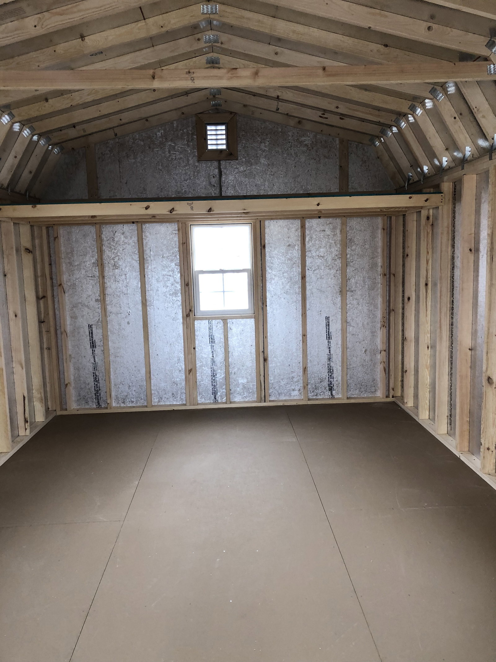 12x24 Deluxe Gambrel Loft Barn - View 3
