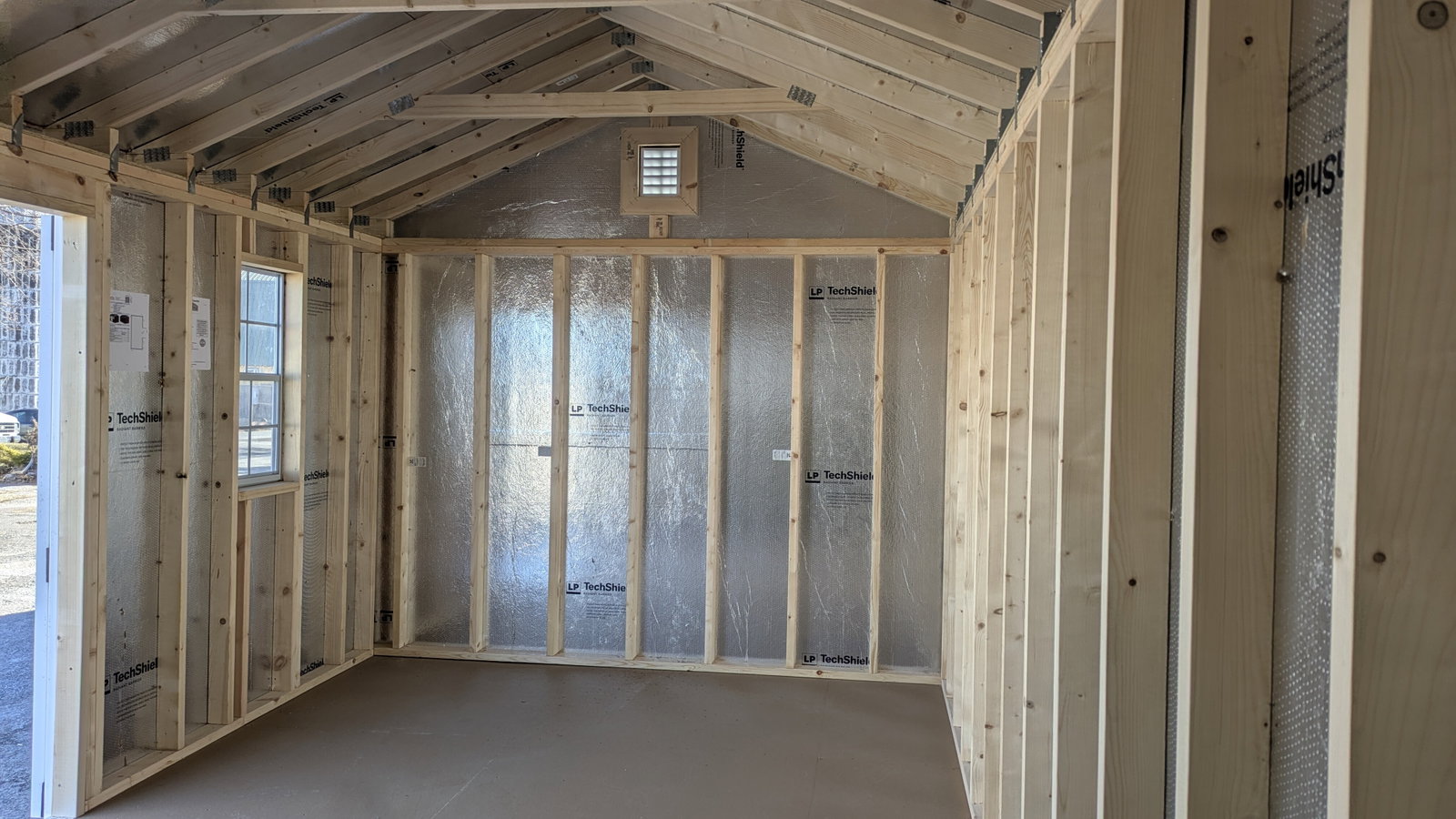 10x20 Vinyl Deluxe Gable Cottage - View 3