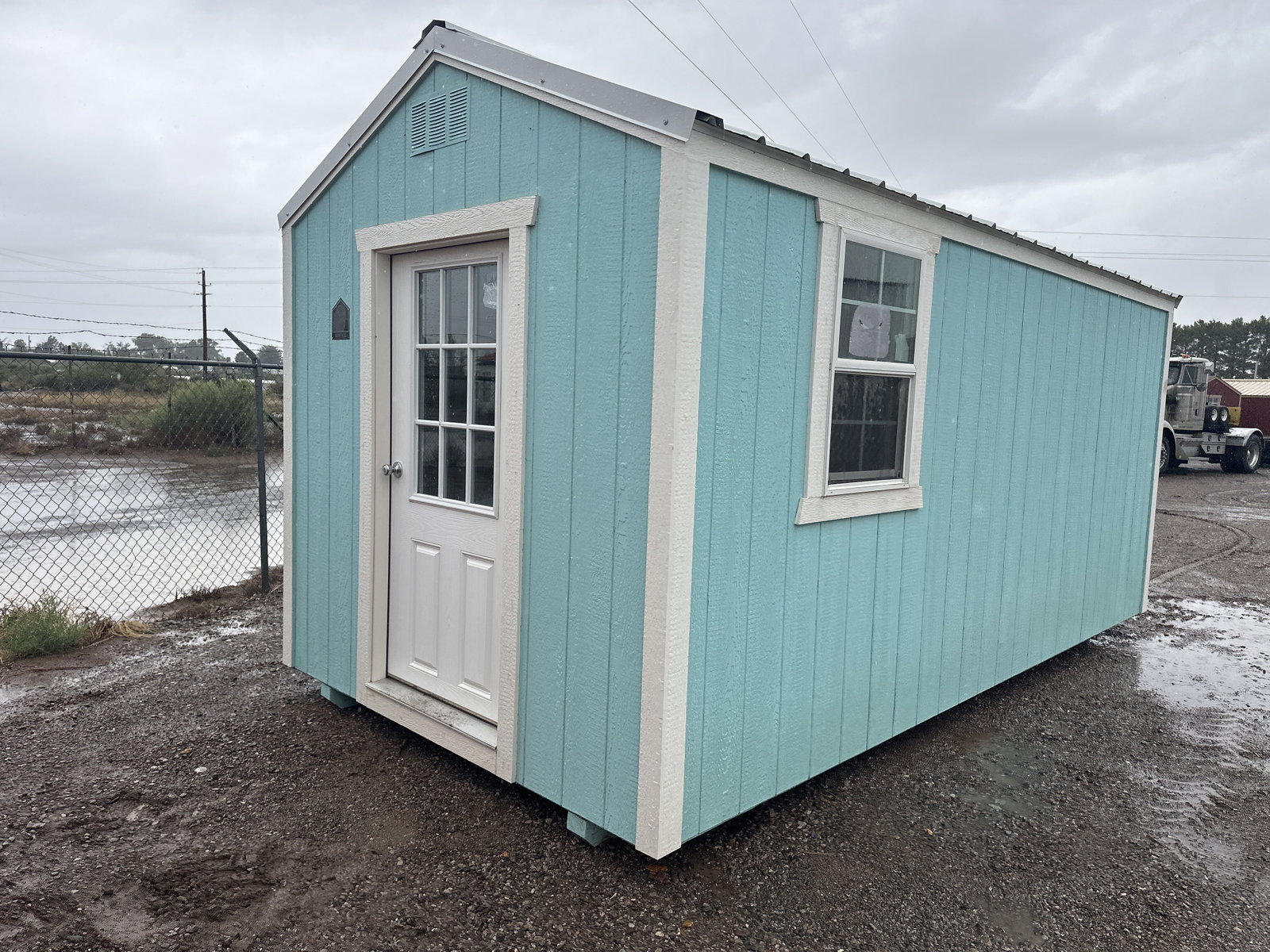USED: 8x16x7 Frontier Shed